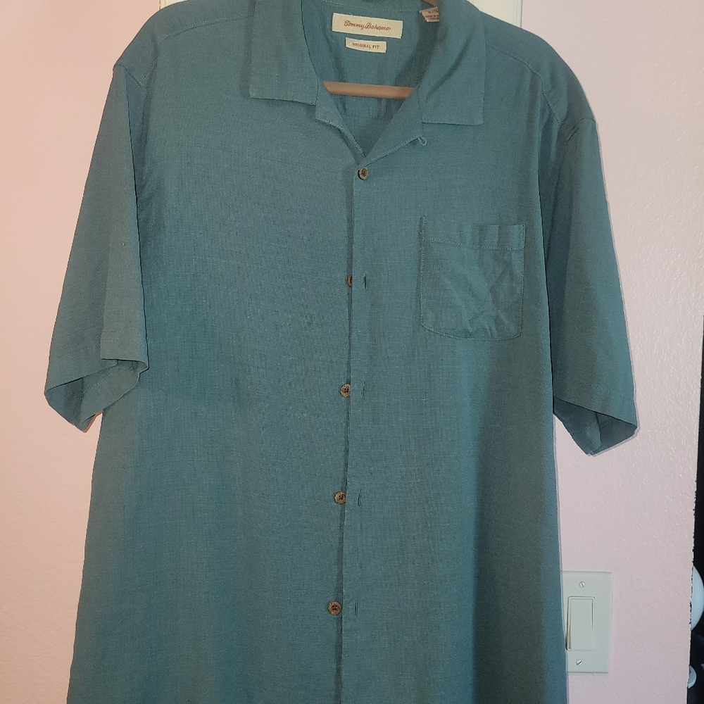 XL Tommy Bahama Silk Mens Shirt